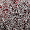 Polyester Foil Print Monstera Leaf Tiara Fabric