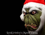 Grumpy Green Santa
