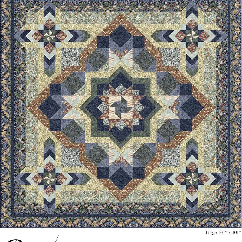 Quilt Pattern Morris Medley Block of the Month
