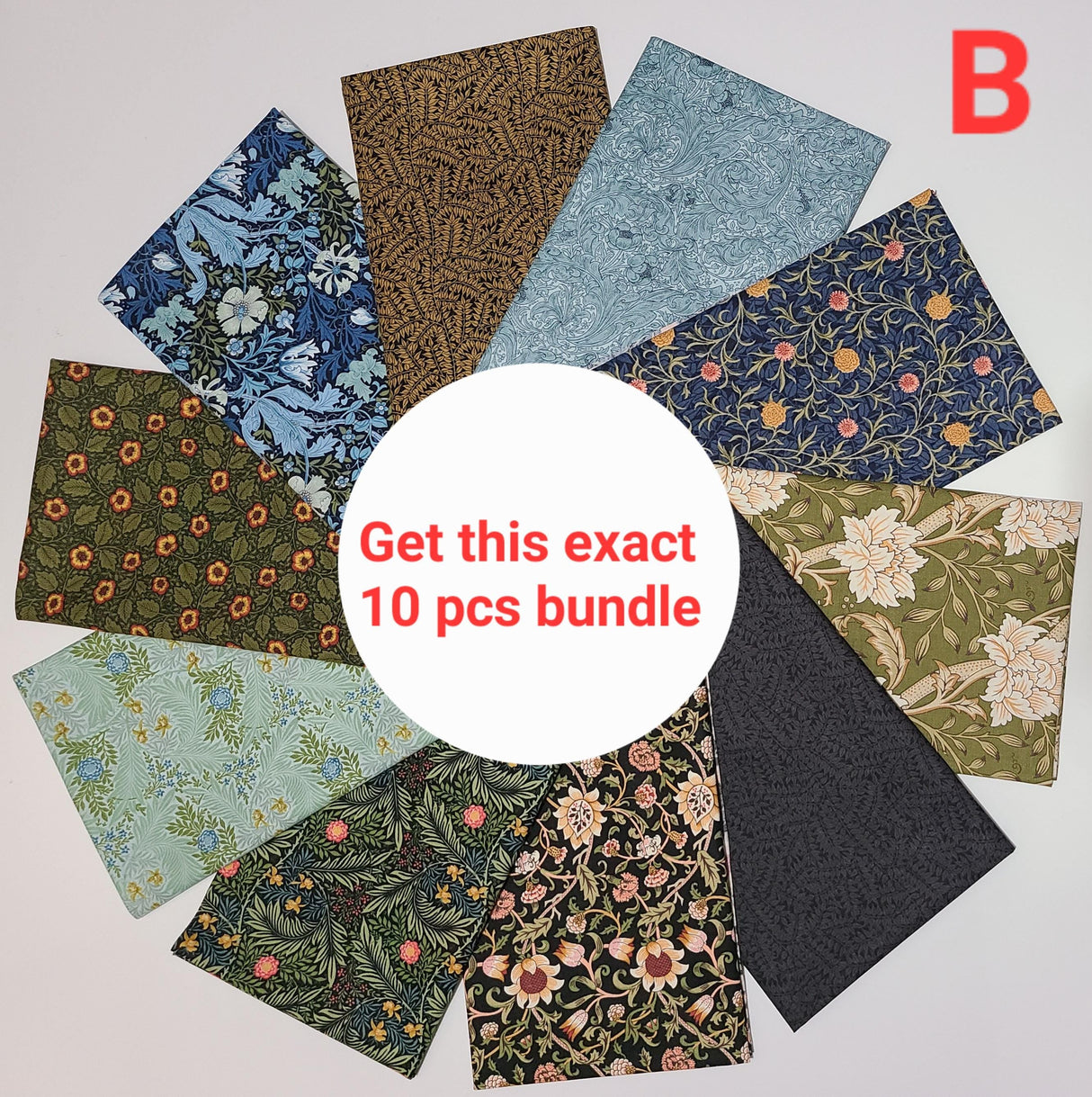 Fat Quarter Bundle Morris Manor Floral Moda Fabrics