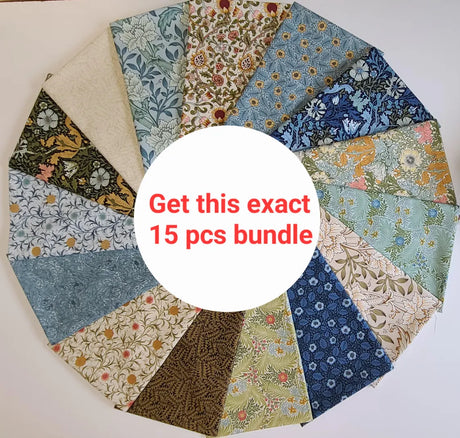 Fat Quarter Bundle Morris Manor Floral Moda Fabrics