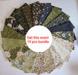 Fat Quarter Bundle Morris Manor Floral Moda Fabrics