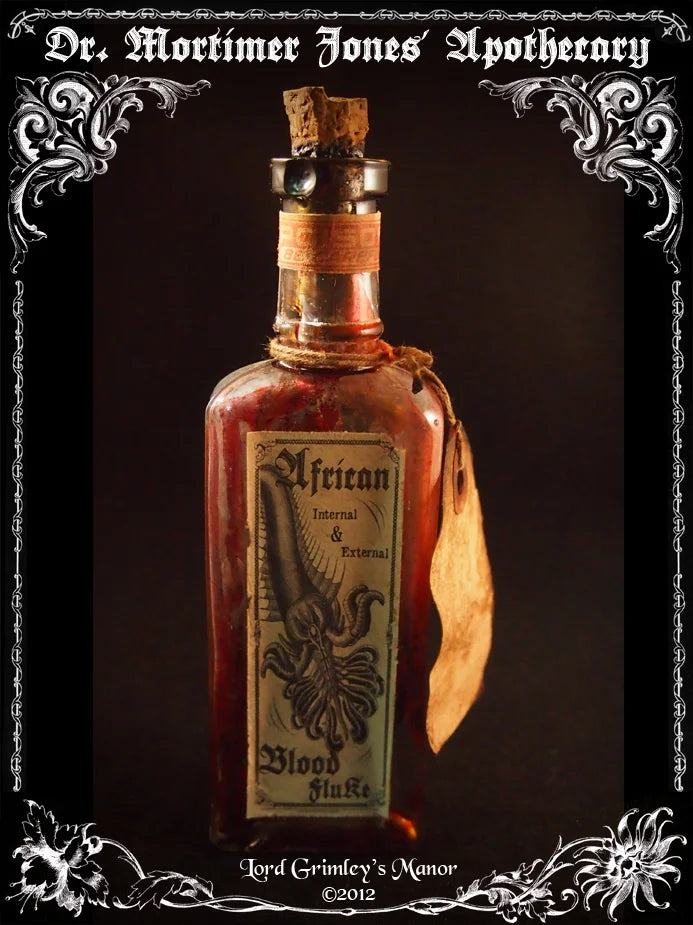 Dr. Mortimer Jones' Apothecary - Parasite Labels - Digital Download