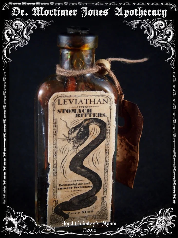 Dr. Mortimer Jones' Apothecary - Parasite Labels - Digital Download