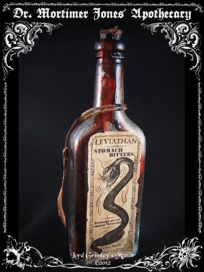 Dr. Mortimer Jones' Apothecary - Parasite Labels - Digital Download