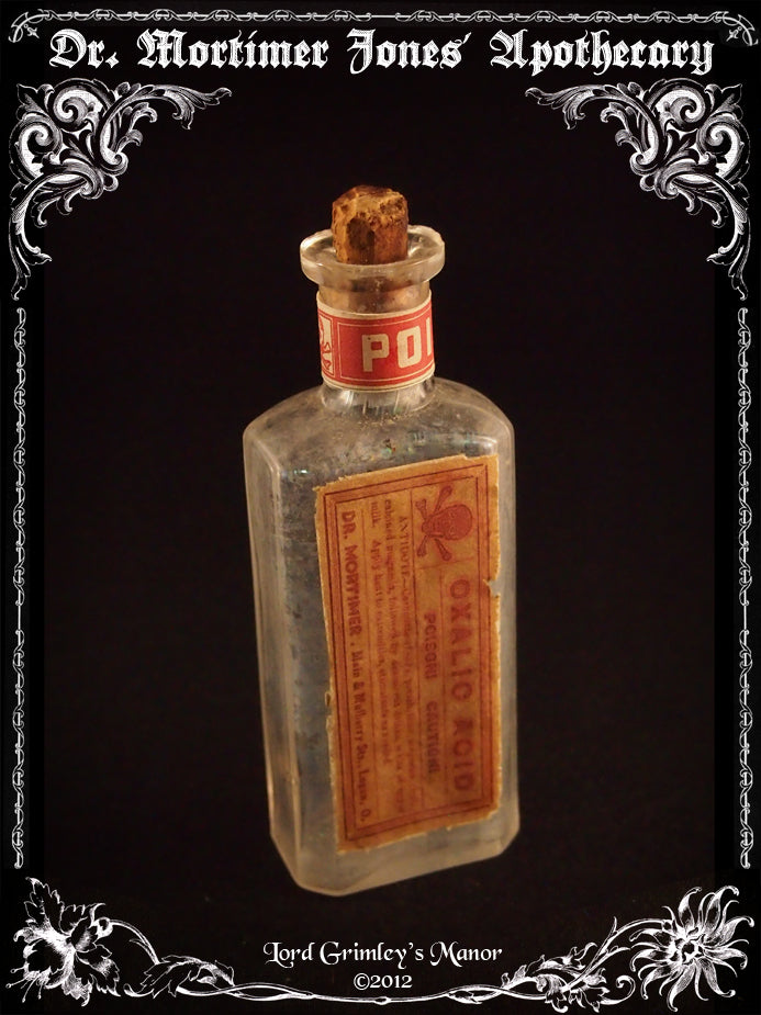 Dr. Mortimer Jones' Apothecary - Poison Labels - Digital Download