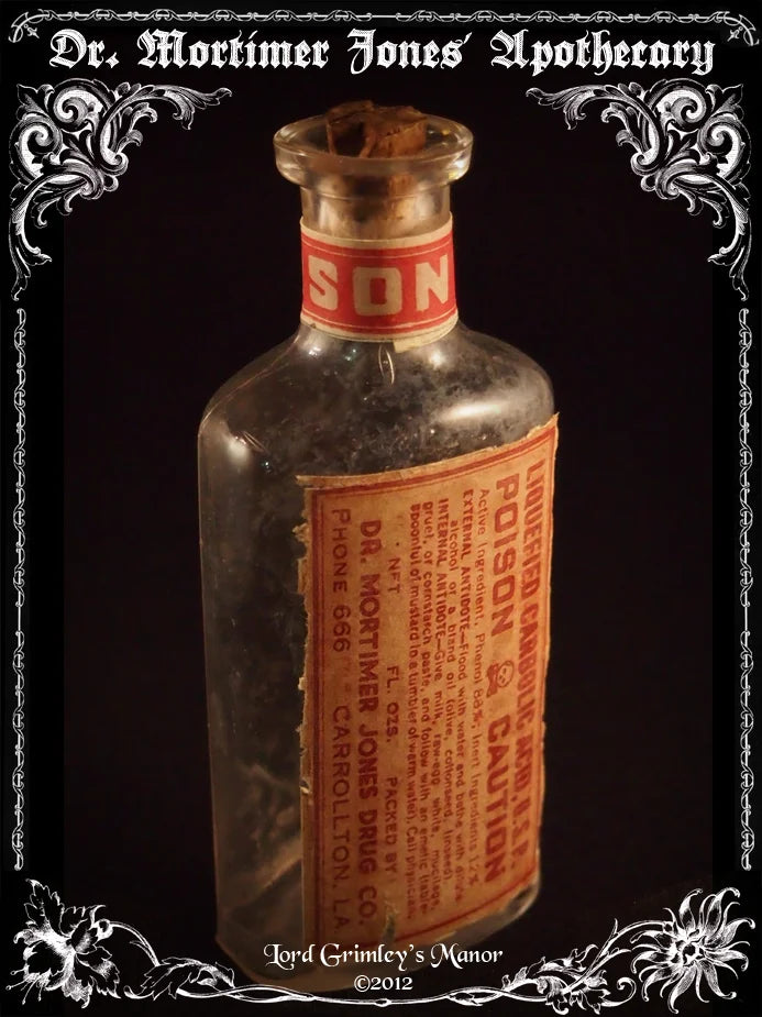 Dr. Mortimer Jones' Apothecary - Poison Labels - Digital Download