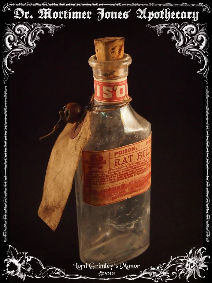 Dr. Mortimer Jones' Apothecary - Poison Labels - Digital Download