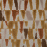 Cut Velvet Upholstery Fabric Mosaic Geometric Pattern