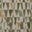 Cut Velvet Upholstery Fabric Mosaic Geometric Pattern