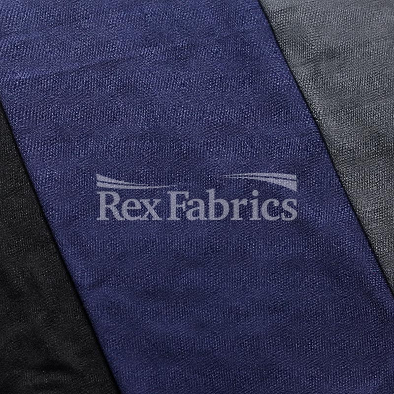 Moss Velvety Polyester Spandex Fabric - 4-Way Stretch, Solid, 58/60" Width, 6 Colorways (By The Yard)