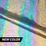 Foiled Nylon Mother of Pearl Fabric