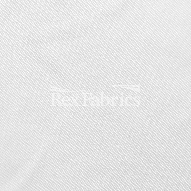 Motion Basics PFP Polyester Spandex Fabric - White Solid, 58/60" Width (1 Yard)