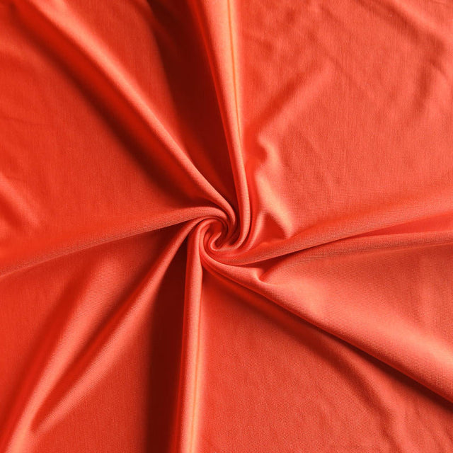Dri-Fit Stretch Series Midweight Lycra Jersey Knit Fabric - Motorcycle Orange
