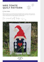 Quilt Pattern Mrs Tomte Christmas 40in x 60in