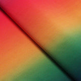 Skyline Polyester Spandex Fabric - Multi Rainbow Ombre, 58-60" Width (1 Yard)