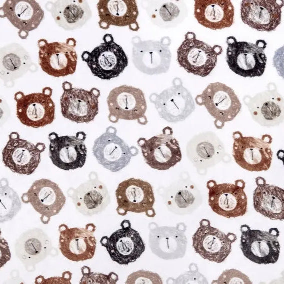 Cuddle Fabric Multi Cozy Cubs Cloud Cuddle