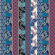 Cotton Multi Kamakura Stripe Fabric 44"/45"