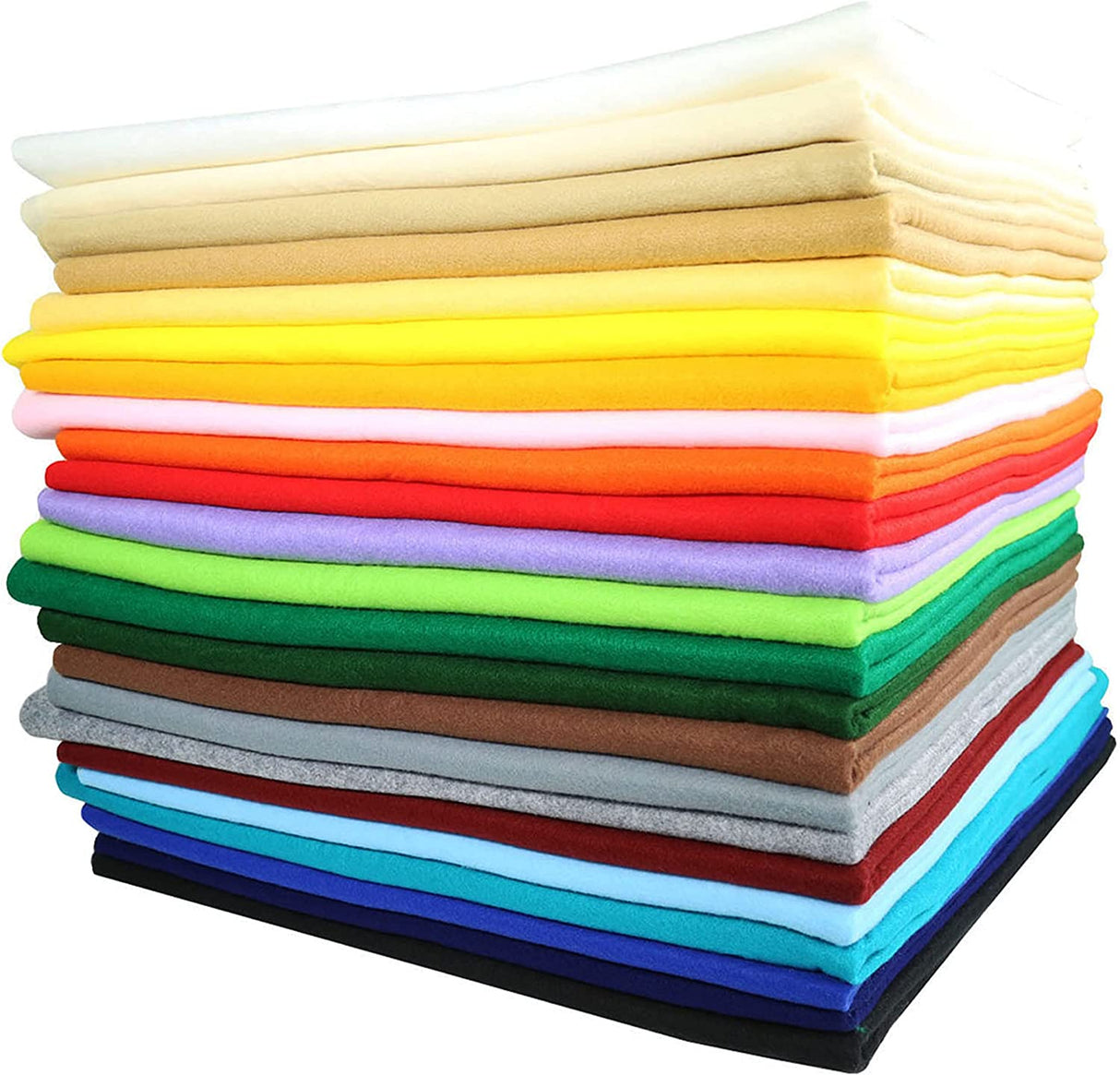 Acrylic Felt Sheets 8" x 8" Multi-Colors