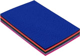 Acrylic Felt Craft Sheets Multi Color Assortment