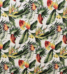Multicolor Palm Leaves Cotton Fabric - Multicolor Palm Leaves, 56"-58" Width (1 Yard)