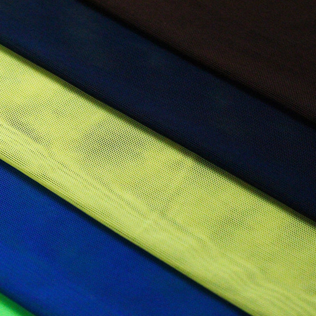 Muscle Mesh Nylon Spandex Fabric - Solid Mesh, Assorted Colors, 58/60" Width (1 Yard)