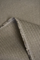 1 Yard Solid Mushroom Pure Irish Linen Twill Fabric 18.5 oz Flat 54 Inches Wide