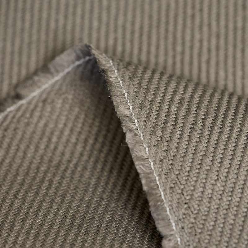 Pure Linen Twill Mushroom