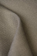 1 Yard Solid Mushroom Pure Irish Linen Twill Fabric 18.5 oz Flat 54 Inches Wide
