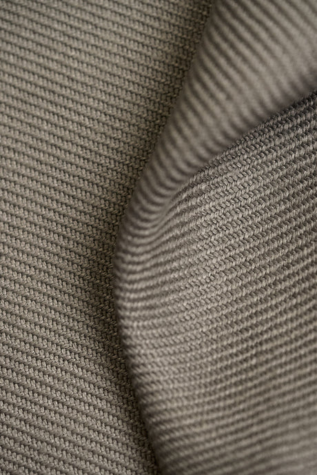1 Yard Solid Mushroom Pure Irish Linen Twill Fabric 18.5 oz Flat 54 Inches Wide