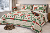 Quilting Cotton Classic Christmas Sheet Music Red Riley Blake Designs