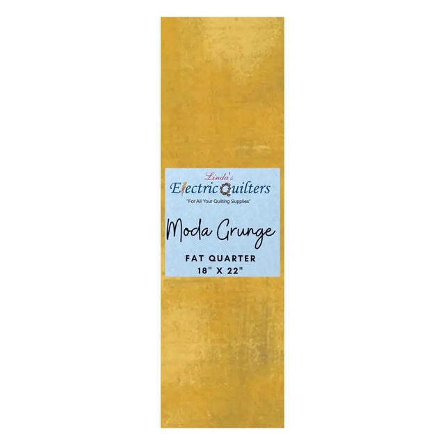 Cotton Fat Quarter Mustard Moda Grunge 18" x 22"