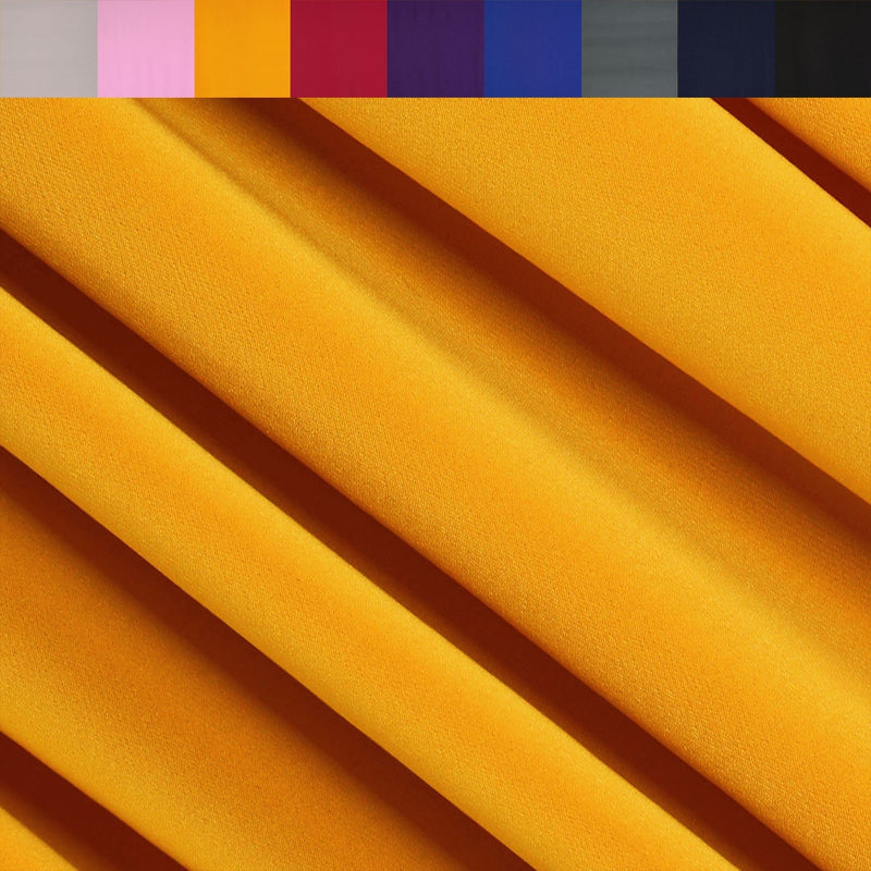 ITY Polyester Spandex Fabric Mustard