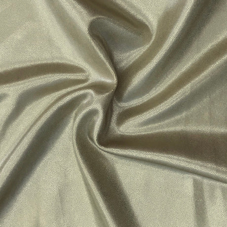Mystique Pearl Foiled Spandex Nylon Spandex Fabric - Pearl Foiled, 54" Width (1 Yard)