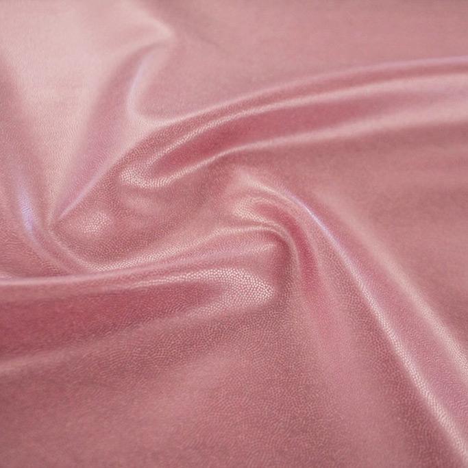 Mystique Pearl Foiled Spandex Fabric - Platinum/Silver, 54" Width (1 Yard)