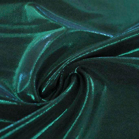 Mystique Foiled Spandex Nylon Spandex Fabric - Foiled Print, 54" Width (1 Yard)