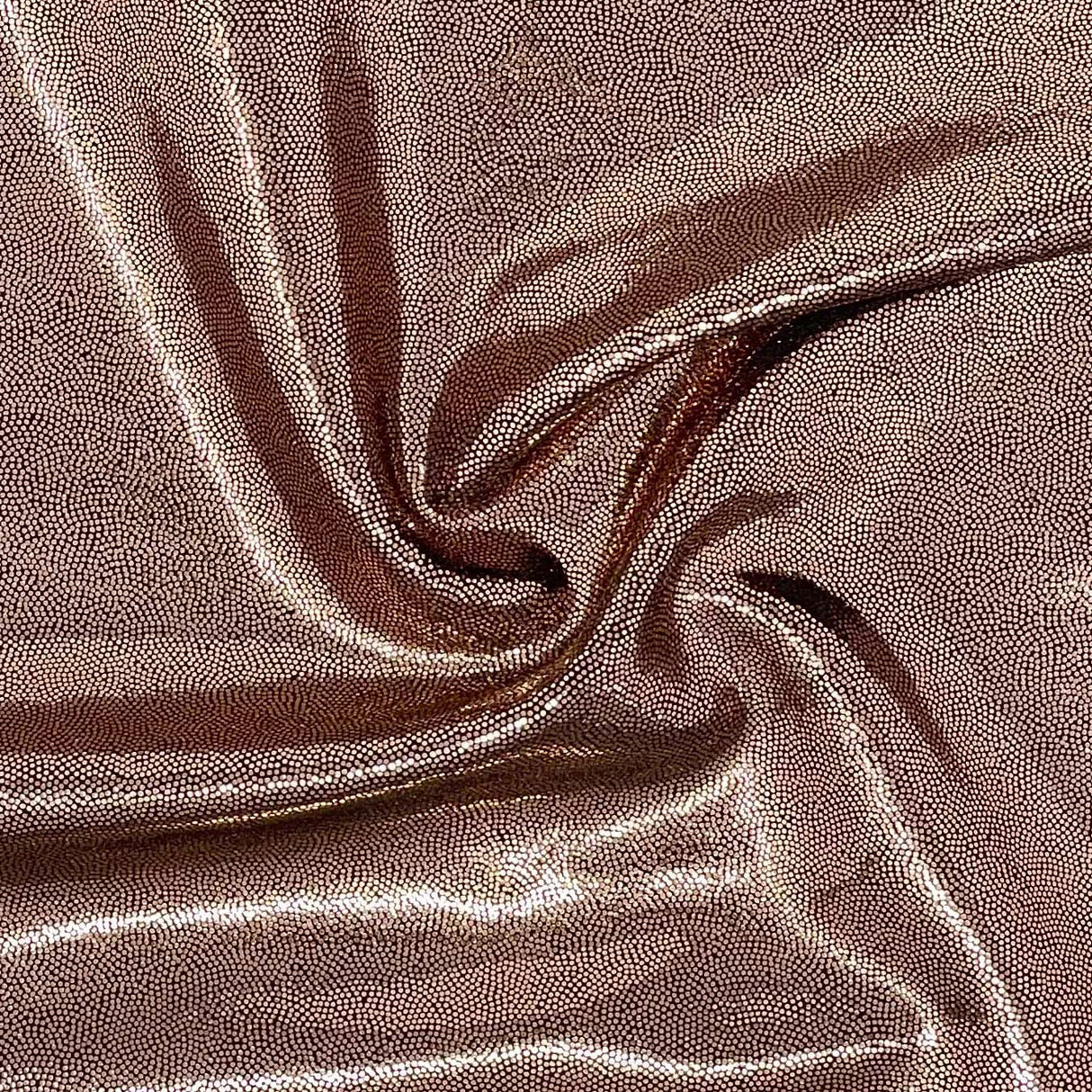 Mystique Foiled Spandex Nylon Spandex Fabric - All-Over Foil Print, 54" Width (1 Yard)