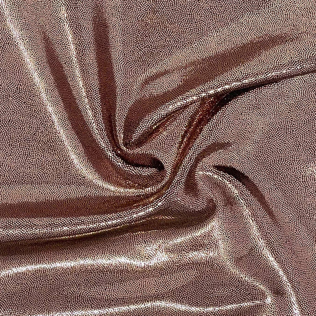 Mystique Foiled Spandex Nylon Spandex Fabric - All-Over Foil Print, 54" Width (1 Yard)