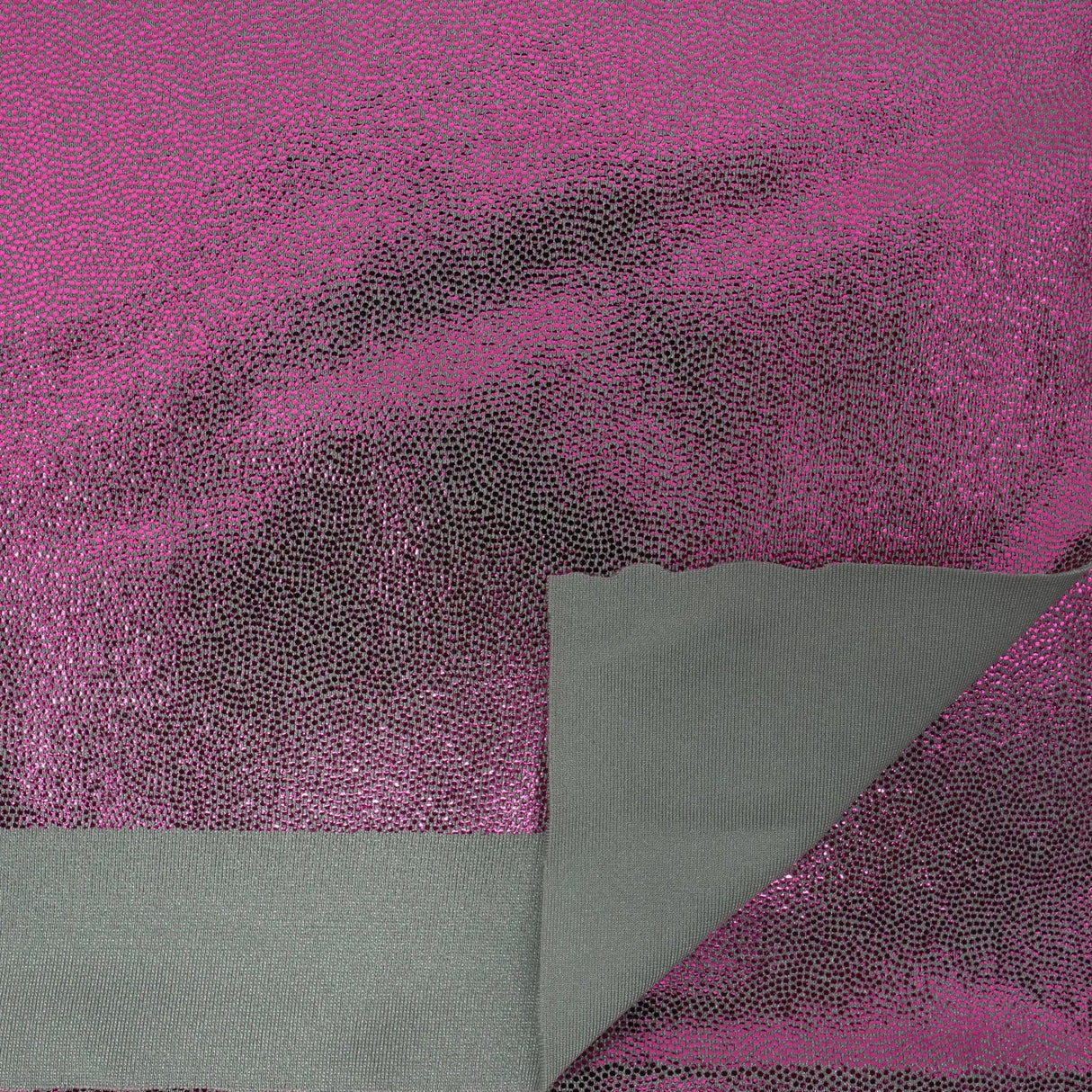 Mystique Foiled Spandex Nylon Spandex Fabric - All-Over Foil Print, 54" Width, 4-Way Stretch (1 Yard)