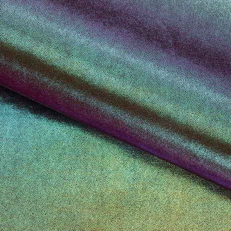 Mystique Foiled Spandex Nylon Spandex Fabric - Foiled Print, 54" Width (1 Yard)