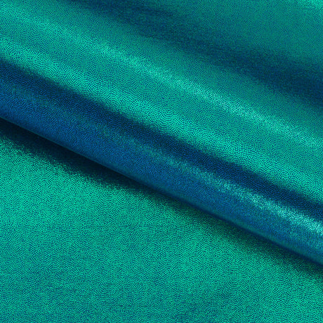 Mystique Foiled Spandex Nylon Spandex Fabric - Foiled Print, 54" Width (1 Yard)