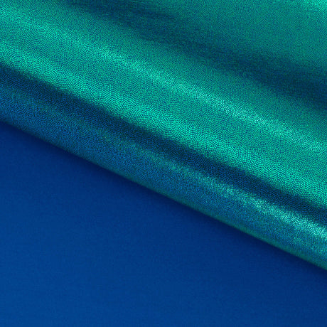 Mystique Foiled Spandex Nylon Spandex Fabric - Foiled Print, 54" Width (1 Yard)