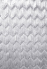 Fine Fringe Zig Zag Pattern Polyester Spandex Mesh Fabric - White, Black, Red, Blush, 52" To 54" Width