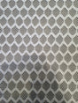 Sheer Knit Mesh W/ Hexagon Overlay Pattern Polyester Spandex Fabric - Hexagon Overlay Pattern, See-Through Mesh, 52" To 54" Width