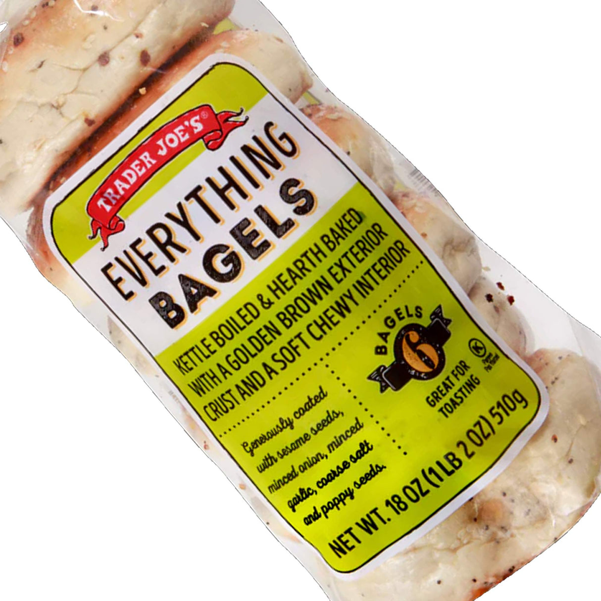 Trader Joes Everything Bagels /18 Oz
