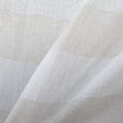 Nashville Fabric Polyester Sheer Fabric - Metallic Striped, 110" Width (1 Yard)