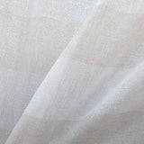 Nashville Fabric Polyester Sheer Fabric - Metallic Striped, 110" Width (1 Yard)