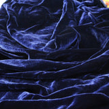 Premium Silk Rayon Velvet Fabric - Azalea, 45" Width (1 Yard)