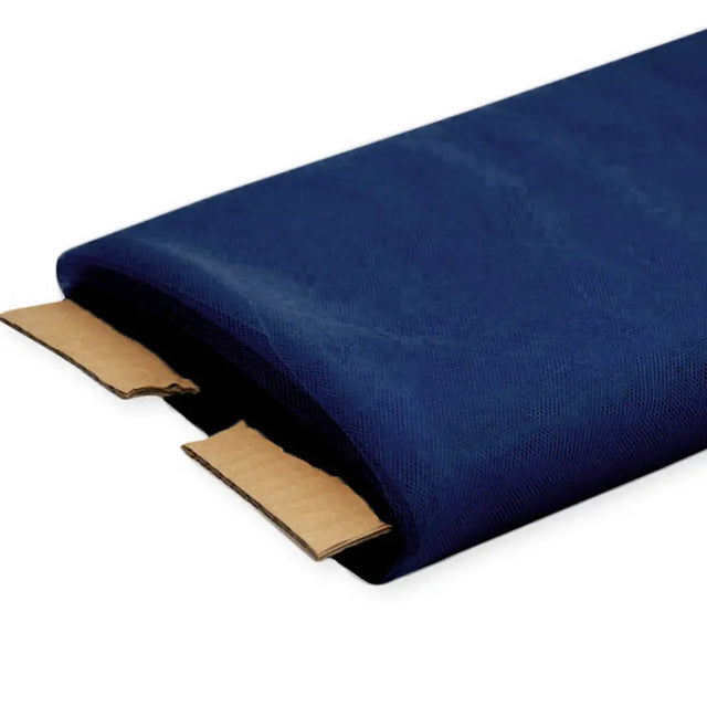 Navy Nylon Tulle Fabric, 54″ Inches Wide – 40 Yards By Roll