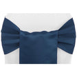 (12 Pack ) Navy Bridal Satin Sash
